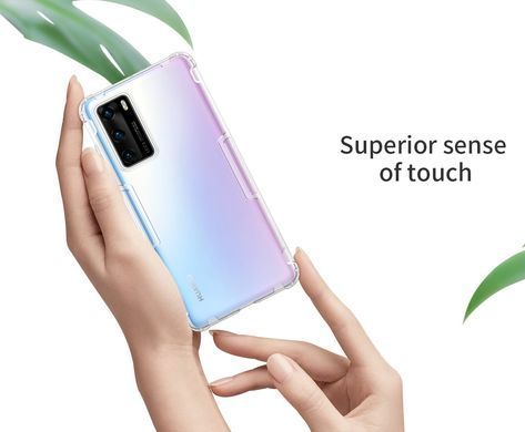 TPU чохол Nillkin Nature для Huawei P40 Прозорий