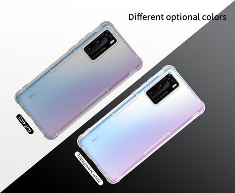 TPU чохол Nillkin Nature для Huawei P40 Сірий