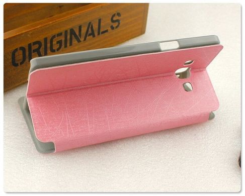 Чехол-книжка Pudini Yusi для Samsung A800H Galaxy A8 Розовый