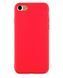 Защитный чехол TPU Matte для iPhone 7 / iPhone 8 / SE 2020 (4.7") Красный