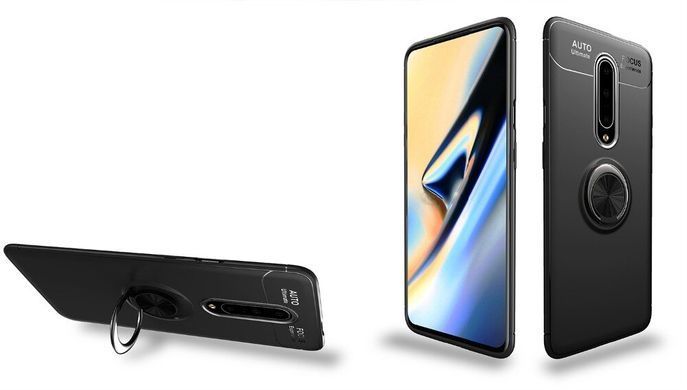 Захисний чохол Color Ring для OnePlus 7 Pro Чорний