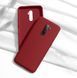 Захисний чохол Liquid Case Full Cover для Xiaomi Redmi Note 8 Pro Малиновий