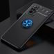 Защитный чехол Color Ring для Xiaomi Redmi Note 10 Pro / 10 Pro Max Черный / Синий