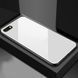 Защитный чехол Glass для Huawei Y5 Prime 2018 / Huawei Honor 7A Белый