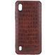 Защитный чехол TPU Croco для Samsung A015F Galaxy A01 Коричневый