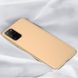 Захисний чохол X-level Guardian для Samsung G980F Galaxy S20 Золотий