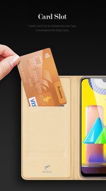 Чехол-книжка Dux Ducis для Samsung Galaxy M31 2020 (M315F) Золотистый
