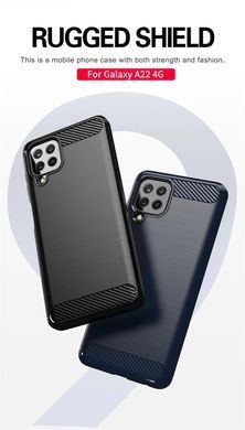 Защитный чехол Slim TPU для Samsung A225F Galaxy A22 / M325F Galaxy M32 Синий