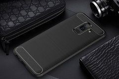 Захисний чохол Slim TPU для Samsung A605 Galaxy A6 Plus / Galaxy J8 Plus 2018 Чорний