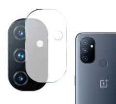 Защитное гибкое стекло на камеру для OnePlus Nord N100