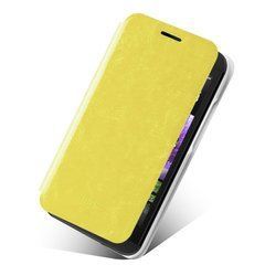 Чехол-книжка MOFI для Lenovo K920 Желтый