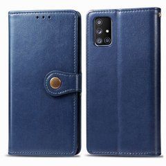 Чехол-книжка Polera Book для Samsung A715F Galaxy A71 2020 Синий