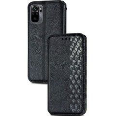 Чехол-книжка Tessero Book для Xiaomi Redmi Note 10 / Redmi Note 10S / Poco M5s Черный