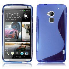 Чохол TPU S-line для HTC One max Синій
