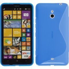 Чохол TPU S-line для Nokia Lumia 1320 Синій