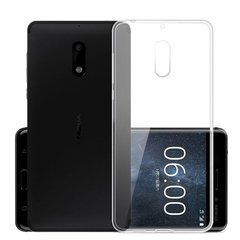 TPU чохол Strong Clear 0,5mm для Nokia 6 2017 Прозорий