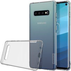 TPU чехол Nillkin Nature для Samsung G973F Galaxy S10 Серый
