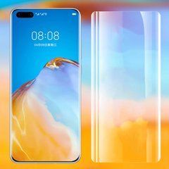 Захисне скло 5D Plus (с УФ лампой) для Huawei P40 Pro