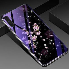 Защитный чехол Fantasy с глянцевыми торцами для Samsung N975F Galaxy Note 10 Plus (цветение) Фиолетовый