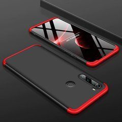Защитный чехол GKK Full 360 для Xiaomi Redmi Note 8 / Note 8 2021 Черный / Красный
