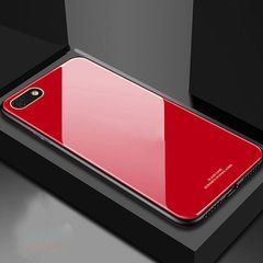 Защитный чехол Glass для Huawei Y5 Prime 2018 / Huawei Honor 7A Красный