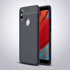 Защитный чехол Leather для Xiaomi Redmi S2 Синий