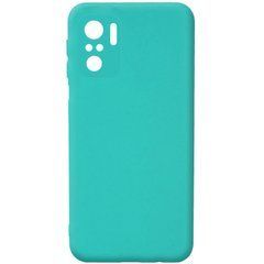 Захисний чохол Liquid Case Full Camera для Xiaomi Redmi Note 10 / Redmi Note 10S / Poco M5s Бірюзовий