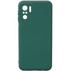 Защитный чехол Liquid Case Full Camera для Xiaomi Redmi Note 10 / Redmi Note 10S / Poco M5s Зеленый