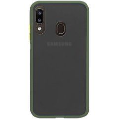 Защитный чехол Сolor Buttons для Samsung A205F Galaxy A20 / A305F Galaxy A30 2019 Зеленый