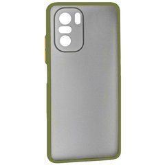 Захисний чохол Сolor Buttons для Xiaomi Redmi K40 / K40 Pro / K40 Pro Plus / Poco F3 / Mi 11i Салатовий
