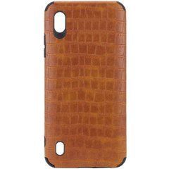 Защитный чехол TPU Croco для Samsung A015F Galaxy A01 Оранжевый