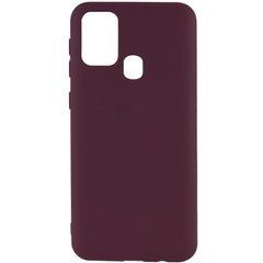 Защитный чехол TPU Softon для Samsung M315F Galaxy M31 Бордовый