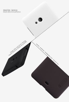 Защитный чехол Nillkin Frosted Shield для Microsoft Lumia 540 Белый