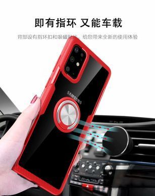 Защитный чехол Crystal Ring для Samsung A515F Galaxy A51 2020 Синий