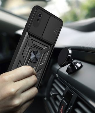 Захисний чохол Kvadrat Ring Lock для Xiaomi Redmi 9A Чорний