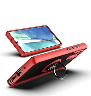 Защитный чехол Ring Buttons для Samsung N980F Galaxy Note 20 Красный