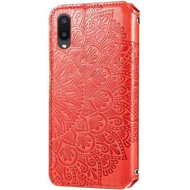 Чехол-книжка Flower Book для Samsung A022F Galaxy A02 Красный