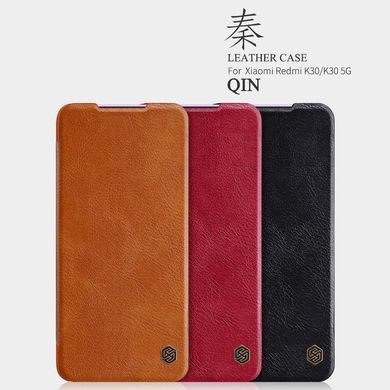 Чехол-книжка Nillkin Qin для Xiaomi Redmi K30 / Poco X2 Черный