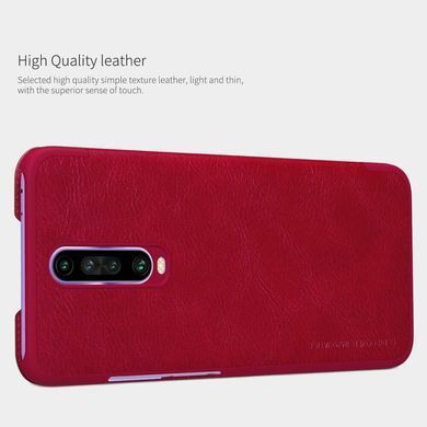Чехол-книжка Nillkin Qin для Xiaomi Redmi K30 / Poco X2 Красный