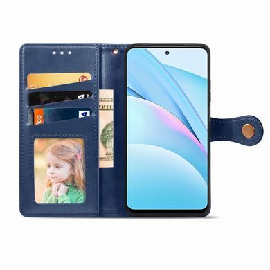 Чехол-книжка Polera Book для Xiaomi Mi 10T Lite / Redmi Note 9 Pro 5G Синий