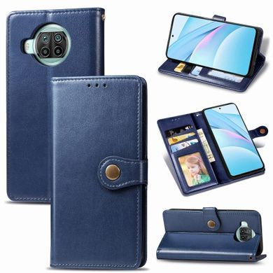 Чехол-книжка Polera Book для Xiaomi Mi 10T Lite / Redmi Note 9 Pro 5G Синий