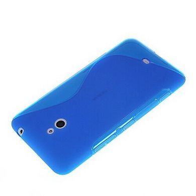 Чехол TPU S-line для Nokia Lumia 1320 Синий
