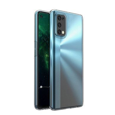 TPU чехол Strong Clear 0,5mm для Realme 7 Pro Прозрачный