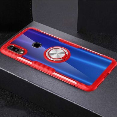Защитный чехол Crystal Ring для Samsung A205F Galaxy A20 / A305F Galaxy A30 2019 Красный