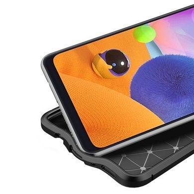 Захисний чохол Leather для Samsung A315F Galaxy A31 Чорний