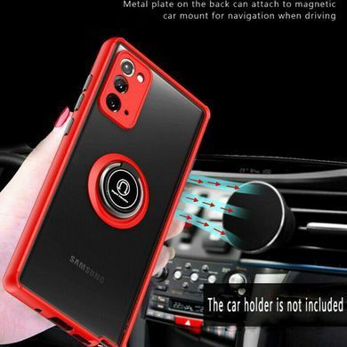 Защитный чехол Ring Buttons для Samsung N980F Galaxy Note 20 Красный