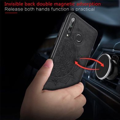 Защитный чехол Textile Decor для Huawei Honor 9X / Honor 9X Pro (без выреза под сканер) Серый