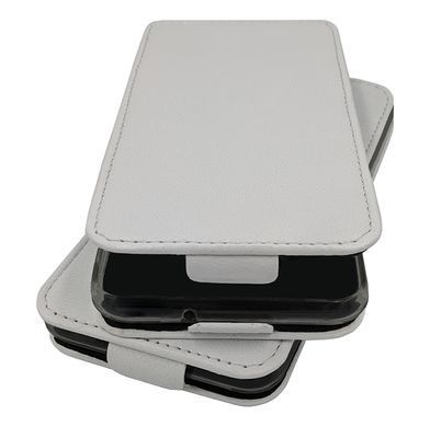 Чехол из натуральной кожи Genuine Leather Flip для OnePlus 9 Белый