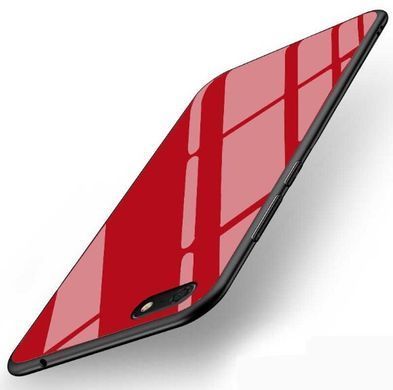 Защитный чехол Glass для Huawei Y5 Prime 2018 / Huawei Honor 7A Красный