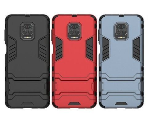 Захисний чохол Strong Guard для Xiaomi Redmi Note 9 Pro / Redmi Note 9S / Redmi Note 9 Pro Max Сірий
